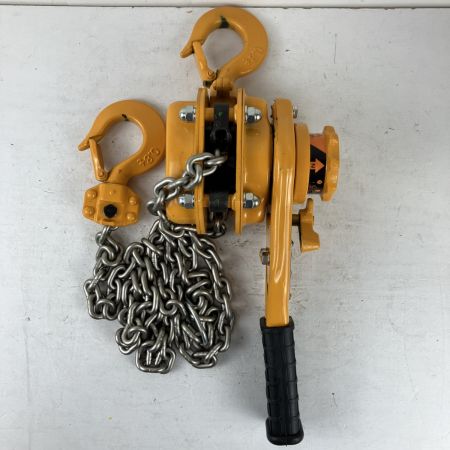 ЗЗ KITO キトー 0.8t 1.5m LB008 レバーブロック 取説付 13700 オレンジ