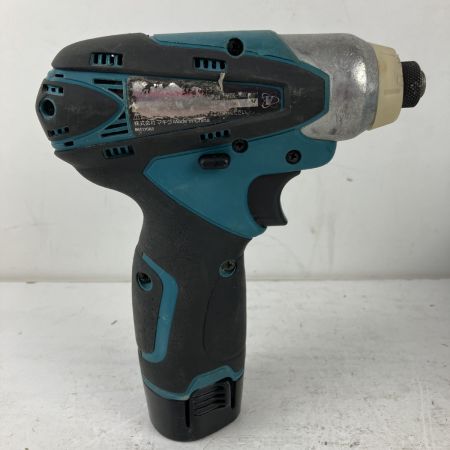 ЗЗ MAKITA マキタ 10.8v インパクトドライバ バッテリーx2 充電器 ケース付 TD090D ブルー