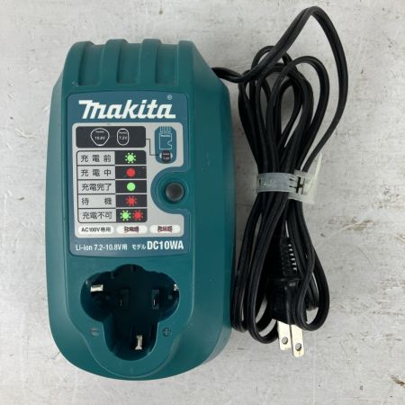 ЗЗ MAKITA マキタ 10.8v インパクトドライバ バッテリーx2 充電器 ケース付 TD090D ブルー