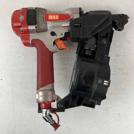 ЗЗ MAX マックス 65mm 高圧 エア釘打ち機 取説 ケース付 HN-65Z1 レッド