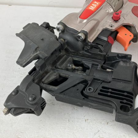 ЗЗ MAX マックス 65mm 高圧 エア釘打ち機 取説 ケース付 HN-65Z1 レッド