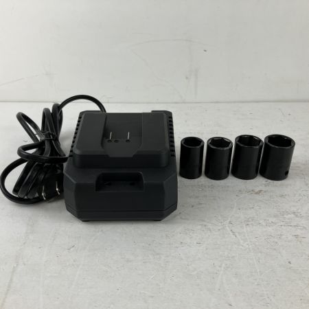 ЗЗ NEODIT 20v 12.7mm 充電式インパクトレンチ バッテリーx1 充電器 ケース付 CIW01 ブラック×ホワイト