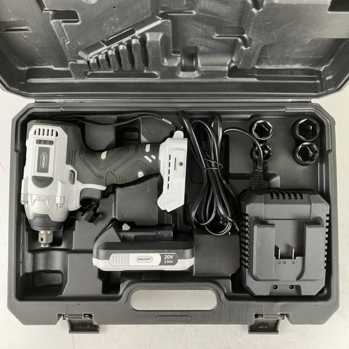 ЗЗ NEODIT 20v 12.7mm 充電式インパクトレンチ バッテリーx1 充電器