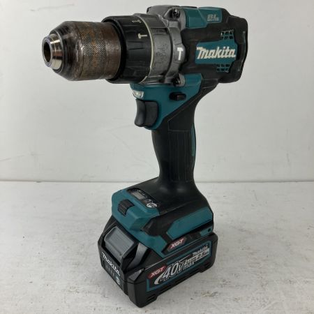 ЗЗ MAKITA マキタ 40v 震動ドライバドリル バッテリーx1 充電器 ケース付 HP001G ブルー