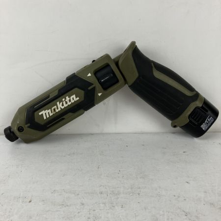 ЗЗ MAKITA マキタ 7.2v ペンインパクトドライバ バッテリーx2 充電器 ケース付 TD022D オリーブ