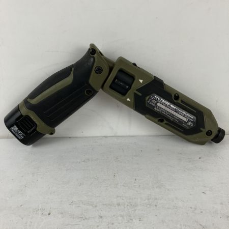 ЗЗ MAKITA マキタ 7.2v ペンインパクトドライバ バッテリーx2 充電器 ケース付 TD022D オリーブ