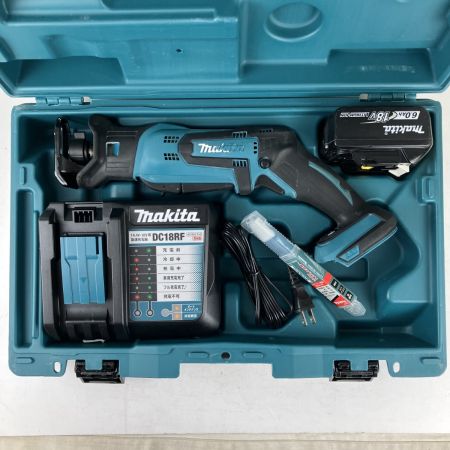 ЗЗ MAKITA マキタ 18v 充電式レシプロソー バッテリーx1 充電器 ケース付 JR184D ブルー