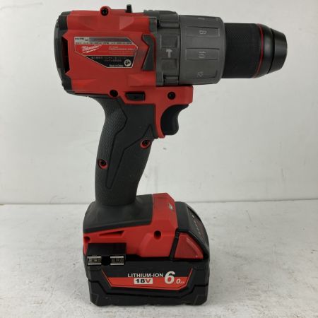 ЗЗ Milwaukee 18v 振動ドリル バッテリーx1 ハンドル ケース付 M18FPD2 レッド