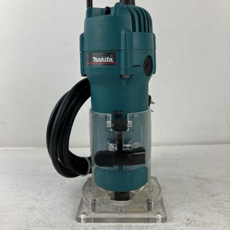 ЗЗ MAKITA マキタ 100v トリマー ガイド スパナ付 3707F ブルー