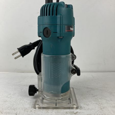 ЗЗ MAKITA マキタ 100v トリマー ガイド スパナ付 3707F ブルー