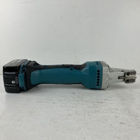 ЗЗ MAKITA マキタ 18v 充電式ストレートシャー バッテリーx1 充電器 ケース付 JS161D ブルー