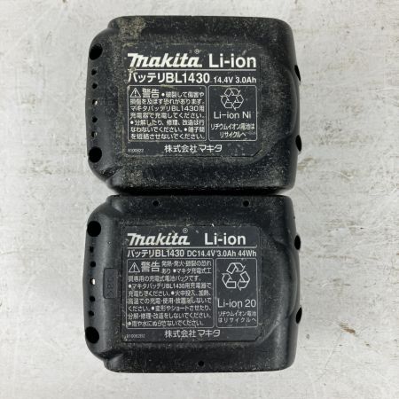 ЗЗ MAKITA マキタ 14.4v 18v 充電式全ネジカッタ バッテリーx2 ケース付 ※充電器無し SC102D ブルー