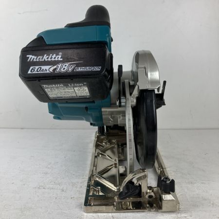 ЗЗ MAKITA マキタ 18v 165mm 充電式丸のこ バッテリーx1 ケース付 ※充電器無し HS631D ブルー