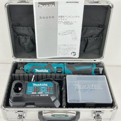 ЗЗ MAKITA マキタ 7.2v 充電式インパクトドライバ 充電器 バッテリー×2 ケース付 TD022D ブルー Aランク