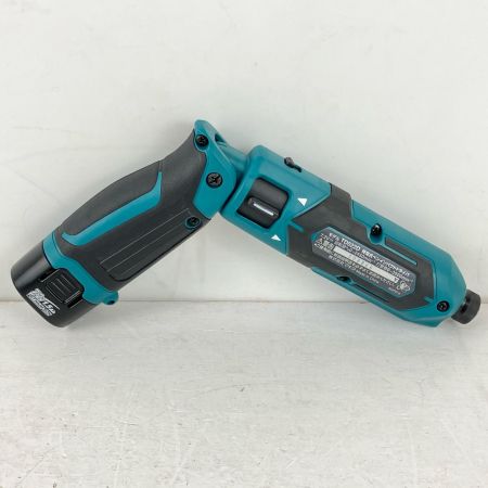ЗЗ MAKITA マキタ 7.2v 充電式インパクトドライバ 充電器 バッテリー×2 ケース付 TD022D ブルー