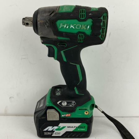 ЗЗ HiKOKI ハイコーキ 36v 充電式インパクトレンチ 充電器 バッテリー×2 ケース付 WR36DC グリーン