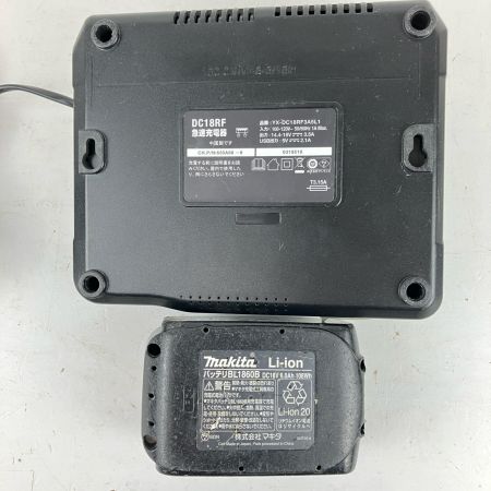 ЗЗ MAKITA マキタ 18v 充電式インパクトドライバ 充電器 バッテリー×1 ケース付 TD172D ブルー