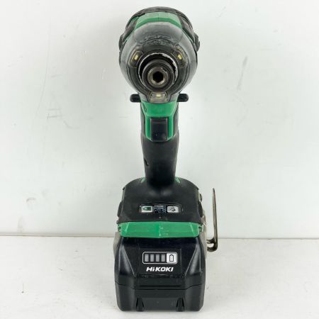 ЗЗ HiKOKI ハイコーキ 36v 充電式インパクトドライバ バッテリー×1付 ※充電器なし WH36DC グリーン×ブラック