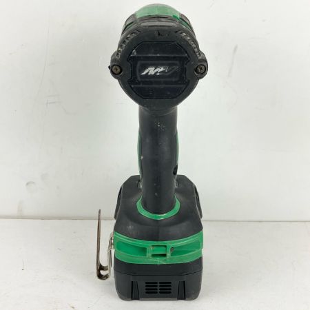 ЗЗ HiKOKI ハイコーキ 36v 充電式インパクトドライバ バッテリー×1付 ※充電器なし WH36DC グリーン×ブラック