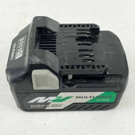 ЗЗ HiKOKI ハイコーキ 36v 充電式インパクトドライバ バッテリー×1付 ※充電器なし WH36DC グリーン×ブラック