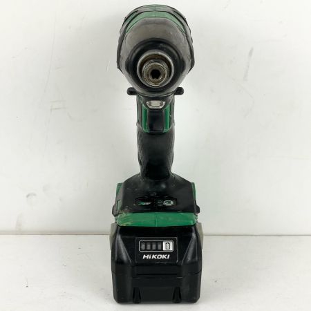 ЗЗ HITACHI 日立 36v 充電式インパクトドライバ バッテリー×1付 ※充電器なし WH36DA グリーン×ブラック