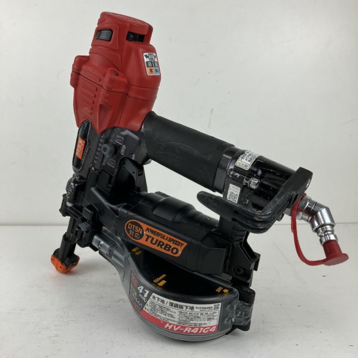 ЗЗ MAX マックス 41mm 高圧 ねじ打ち機 HV-R41G4 レッド×ブラック 