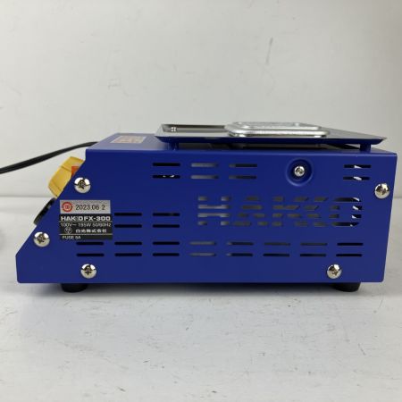 ЗЗ HAKKO 100v 450℃ はんだ槽 FX-300 ブルー×イエロー