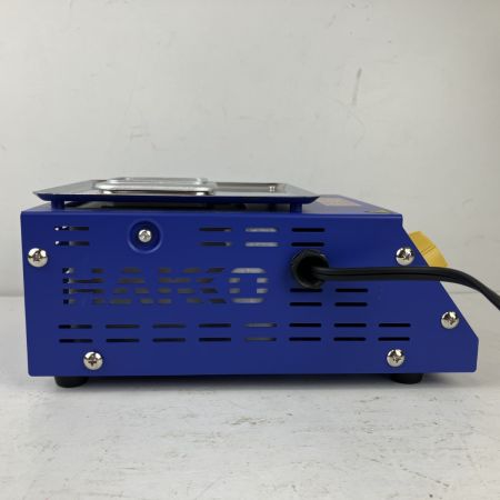 ЗЗ HAKKO 100v 450℃ はんだ槽 FX-300 ブルー×イエロー