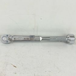 ЗЗ KANON (6) 9.5mm トルクレンチ 合格書 取説 外箱付 N50QLK シルバー Sランク