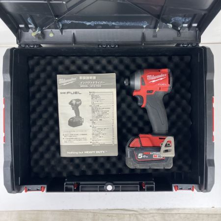 ЗЗ Milwaukee ミルウォーキー 18v インパクトドライバ バッテリーx1 取説 ケース付 ※充電器無し M18FID2
