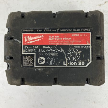 ЗЗ Milwaukee ミルウォーキー 18v インパクトドライバ バッテリーx1 取説 ケース付 ※充電器無し M18FID2
