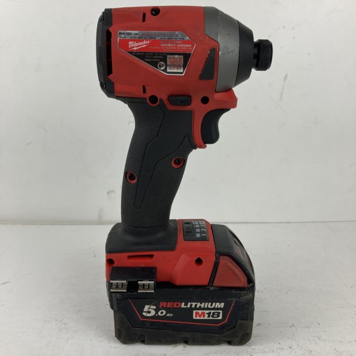 ЗЗ Milwaukee 18v インパクトドライバ バッテリーx1 取説 ケース付 