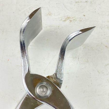 ЗЗ 盛光 75mm クロームメッキ 掴箸 全長265ｍｍ TKMK-0075 シルバー