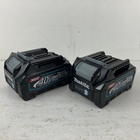 ЗЗ MAKITA マキタ 40v 100mm 充電式ディスクグラインダー バッテリーx2 充電器 ケース付 GA001G ブルー