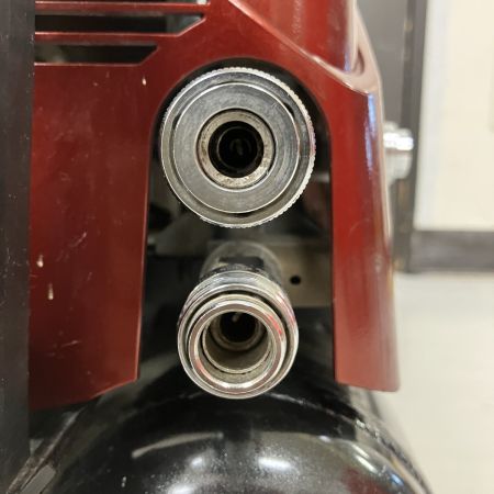 ЗЗ MAX マックス 100v 11L 常圧2口 高圧2口 コンプレッサー AK-HL1270E マイスターレッド