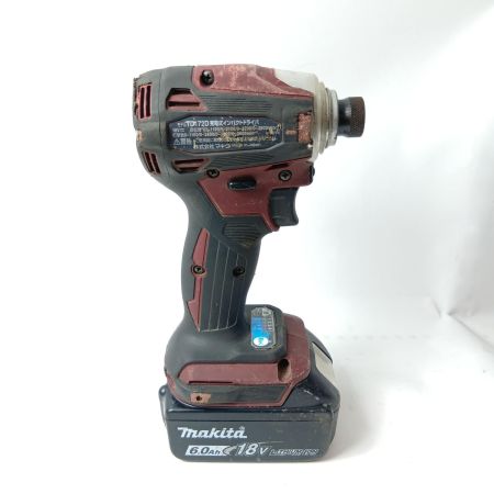MAKITA マキタ インパクトドライバ TD172D オーセンティックレッド 充電池2個付 コードレス式 18v 6.0Ah