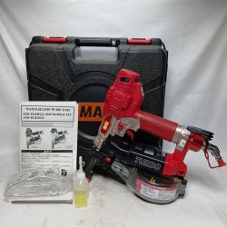 MAX マックス ねじ打ち機 MAX HV-R41G2 レッド 程度B ケース付 高圧 41mm 13829359B 使用感有 HV-R41G2 レッド Bランク