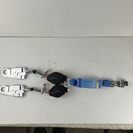 ЗЗ 藤井電工 ツヨロン コルトリトラ ツインランヤード THL-2-CR1012-33KS-2FL62-2R23-BX ブルー×レッド×ブラック