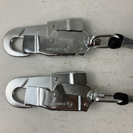 ЗЗ 藤井電工 ツヨロン コルトリトラ ツインランヤード THL-2-CR1012-33KS-2FL62-2R23-BX ブルー×レッド×ブラック