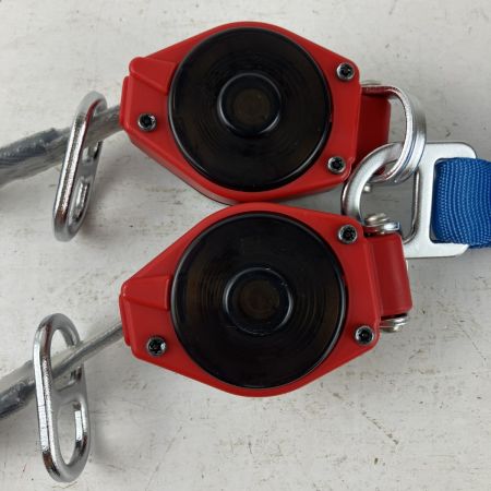 ЗЗ 藤井電工 ツヨロン コルトリトラ ツインランヤード THL-2-CR1012-33KS-2FL62-2R23-BX ブルー×レッド×ブラック