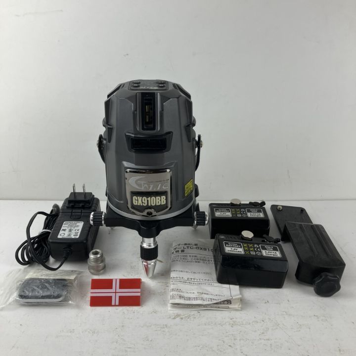 ЗЗ テクノ販売 グリーンレーザー レーザー墨出し器 受光器 バッテリー