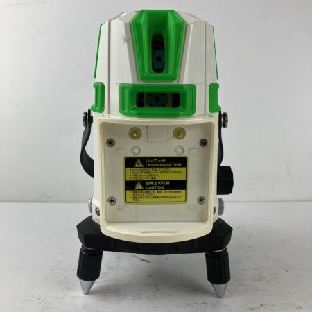 ЗЗ TAKAGI グリーンレーザー レーザー墨出し器 受光器 バッテリーx2 アダプタ ケース付 TGL-9P ホワイト×グリーン
