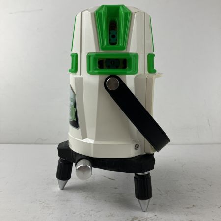 ЗЗ TAKAGI グリーンレーザー レーザー墨出し器 受光器 バッテリーx2 アダプタ ケース付 TGL-9P ホワイト×グリーン