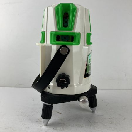 ЗЗ TAKAGI グリーンレーザー レーザー墨出し器 受光器 バッテリーx2 アダプタ ケース付 TGL-9P ホワイト×グリーン