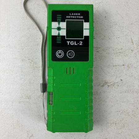 ЗЗ TAKAGI グリーンレーザー レーザー墨出し器 受光器 バッテリーx2 アダプタ ケース付 TGL-9P ホワイト×グリーン