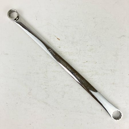 ЗЗ Snap-on スナップオン 22/24ｍｍ ロングストレートメガネレンチ 本体のみ XDHFM2224 シルバー