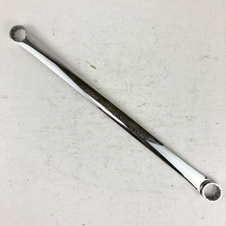 ЗЗ Snap-on スナップオン 22/24mm ロングストレートメガネレンチ 