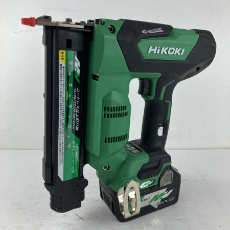 ЗЗ HiKOKI ハイコーキ 36v 40mm コードレス仕上釘打機 バッテリーx1 ケース付 ※充電器無し NT3640DA グリーン×ブラック