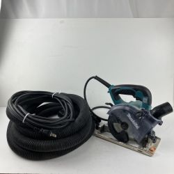 ЗЗ MAKITA マキタ 100v 125mm 防じん丸のこ 延長コード ホース付 KS5000FX ブルー Cランク