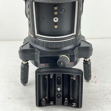 ЗЗ STS 単三電池×4 赤色レーザー レーザー墨出し器 受光器 ケース付 AGL41 ブラック